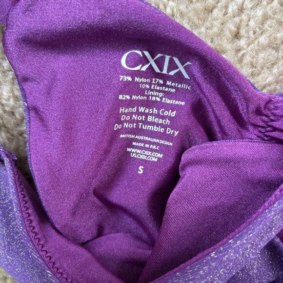 Like New CXIX Bodysuit - Purple, Size S - Picture 3 of 7